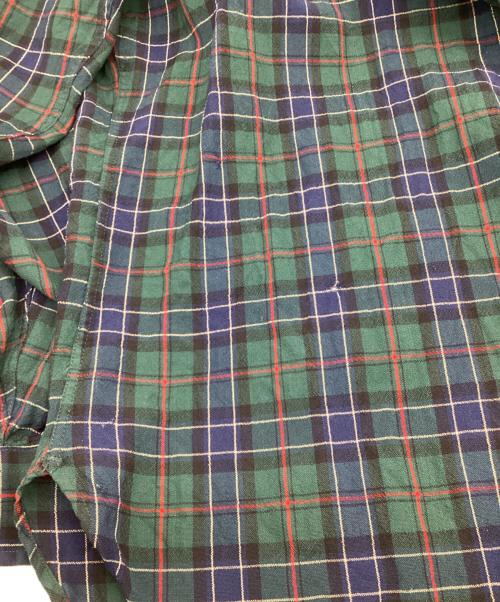 PENDLETON（ペンドルトン）PENDLETON (ペンドルトン) 長袖 BDシャツ ネイビー×グリーン サイズ:Lの古着・服飾アイテム
