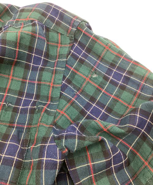 PENDLETON（ペンドルトン）PENDLETON (ペンドルトン) 長袖 BDシャツ ネイビー×グリーン サイズ:Lの古着・服飾アイテム