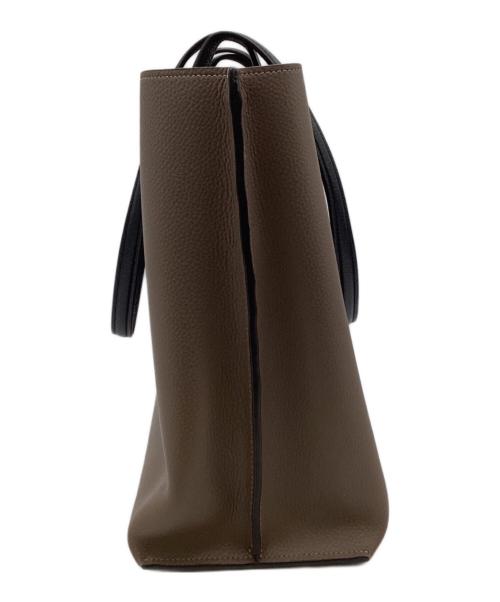 COACH（コーチ）COACH (コーチ) ウィロウ トート カラーブロック ウィズ シグネチャー キャンバス インテリア ブラウンの古着・服飾アイテム