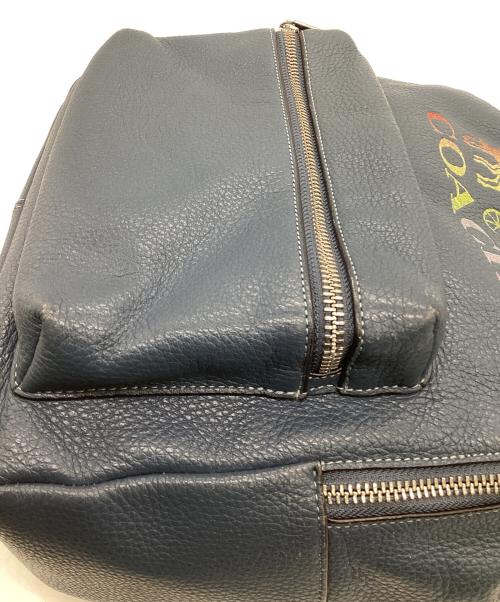 COACH（コーチ）COACH (コーチ) リュック ネイビーの古着・服飾アイテム