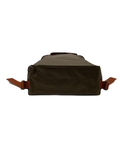 LONGCHAMP（ロンシャン）LONGCHAMP (ロンシャン) ルプリアージュ リュック カーキ×ブラウンの古着・服飾アイテム