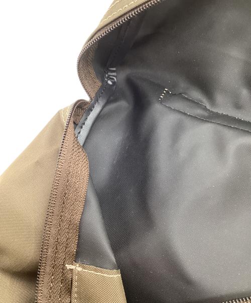 LONGCHAMP（ロンシャン）LONGCHAMP (ロンシャン) ルプリアージュ リュック カーキ×ブラウンの古着・服飾アイテム