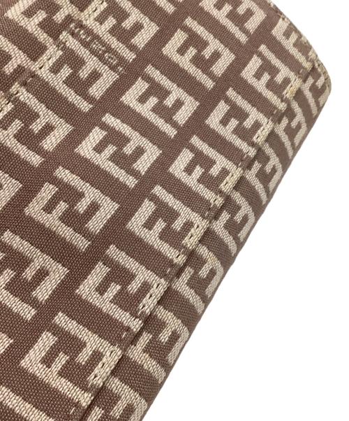 FENDI（フェンディ）FENDI (フェンディ) ズッキーノ トートバッグ ピンクベージュの古着・服飾アイテム