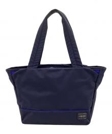 PORTER GIRL（ポーターガール）の古着「MOUSSE TOTE BAG(Ｓ)（ムース トートバッグ S)」｜ネイビー