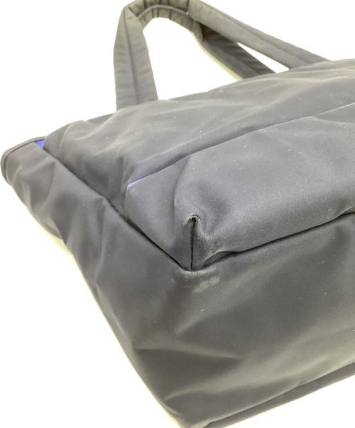 PORTER GIRL（ポーターガール）PORTER GIRL (ポーターガール) MOUSSE TOTE BAG(Ｓ)（ムース トートバッグ S) ネイビーの古着・服飾アイテム