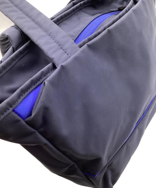 PORTER GIRL（ポーターガール）PORTER GIRL (ポーターガール) MOUSSE TOTE BAG(Ｓ)（ムース トートバッグ S) ネイビーの古着・服飾アイテム