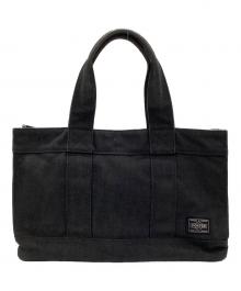 PORTER（ポーター）の古着「SMOKY TOTE BAG(S)（スモーキー トートバッグ S)」｜グレー
