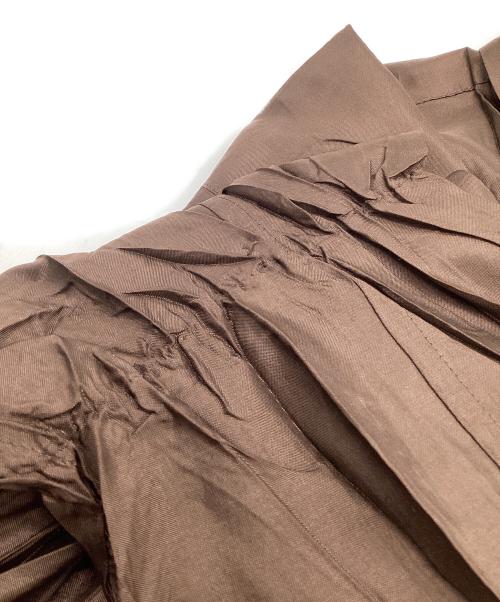 ISSEY MIYAKE（イッセイミヤケ）ISSEY MIYAKE (イッセイミヤケ) 長袖シャツ ブラウン サイズ:Mの古着・服飾アイテム