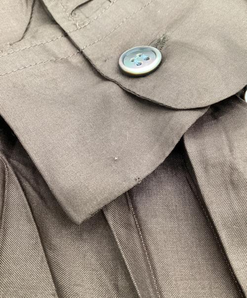 ISSEY MIYAKE（イッセイミヤケ）ISSEY MIYAKE (イッセイミヤケ) 長袖シャツ ブラウン サイズ:Mの古着・服飾アイテム
