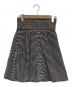 CHANEL (シャネル) スクエアドットスカート ブラック×ホワイト サイズ:38：25000円