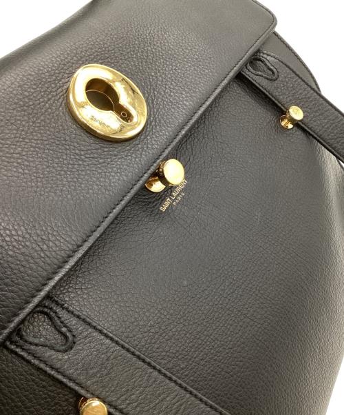 Saint Laurent Paris（サンローランパリ）Saint Laurent Paris (サンローランパリ) ハンドバッグ ブラック×ベージュの古着・服飾アイテム