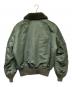 ALPHA (アルファ) B-15D VINTAGE MODEL（CORE SPEC）フライトジャケット カーキ サイズ:L：16000円