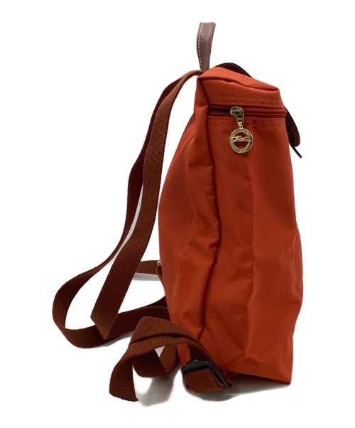 LONGCHAMP（ロンシャン）LONGCHAMP (ロンシャン) ルプリアージュ リュック オレンジの古着・服飾アイテム
