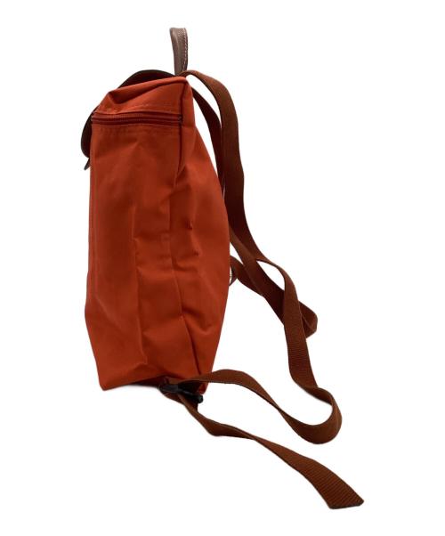 LONGCHAMP（ロンシャン）LONGCHAMP (ロンシャン) ルプリアージュ リュック オレンジの古着・服飾アイテム