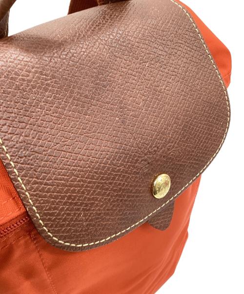 LONGCHAMP（ロンシャン）LONGCHAMP (ロンシャン) ルプリアージュ リュック オレンジの古着・服飾アイテム