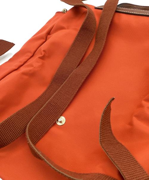LONGCHAMP（ロンシャン）LONGCHAMP (ロンシャン) ルプリアージュ リュック オレンジの古着・服飾アイテム