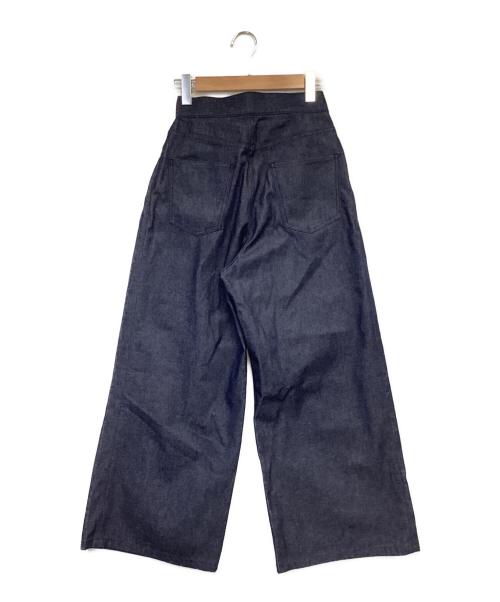 JOHN LAWRENCE SULLIVAN（ジョン ローレンス サリバン）JOHN LAWRENCE SULLIVAN (ジョン ローレンス サリバン) RIGID DENIM WIDE PANTS（リジット デニム ワイド パンツ） インディゴ サイズ:Mの古着・服飾アイテム