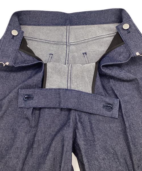 JOHN LAWRENCE SULLIVAN（ジョン ローレンス サリバン）JOHN LAWRENCE SULLIVAN (ジョン ローレンス サリバン) RIGID DENIM WIDE PANTS（リジット デニム ワイド パンツ） インディゴ サイズ:Mの古着・服飾アイテム