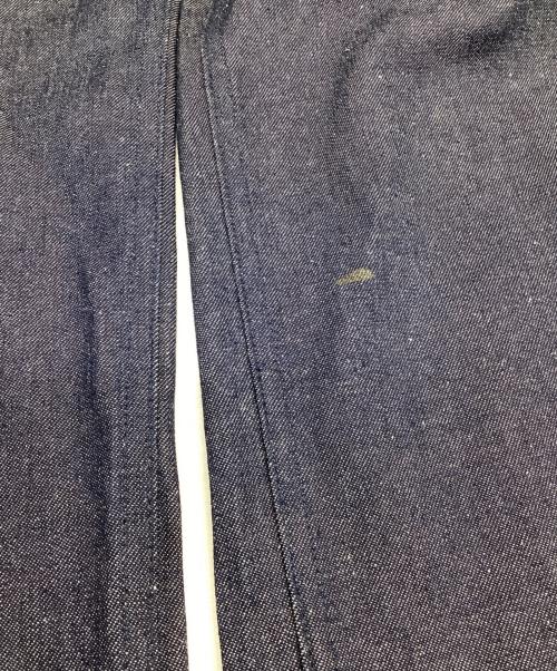JOHN LAWRENCE SULLIVAN（ジョン ローレンス サリバン）JOHN LAWRENCE SULLIVAN (ジョン ローレンス サリバン) RIGID DENIM WIDE PANTS（リジット デニム ワイド パンツ） インディゴ サイズ:Mの古着・服飾アイテム