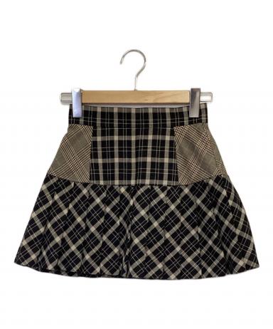中古・古着通販】ANDMARY (アンドマリー) Coco check pleats skirt