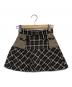 ANDMARY (アンドマリー) Coco check pleats skirt（ココ チェック プリーツ スカート） ブラック サイズ:S：8000円
