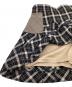 中古・古着 ANDMARY (アンドマリー) Coco check pleats skirt（ココ チェック プリーツ スカート） ブラック サイズ:S：8000円