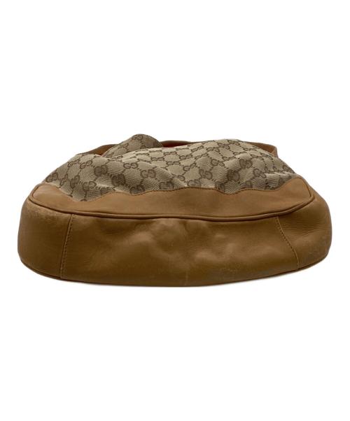 GUCCI（グッチ）GUCCI (グッチ) バンブーハンドル2WAYバッグ ブラウンの古着・服飾アイテム