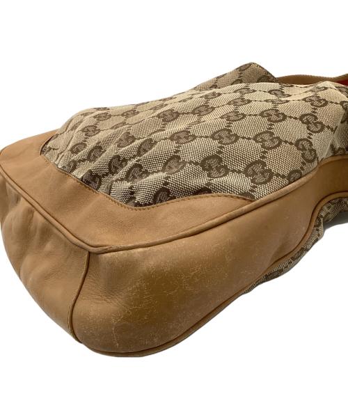 GUCCI（グッチ）GUCCI (グッチ) バンブーハンドル2WAYバッグ ブラウンの古着・服飾アイテム