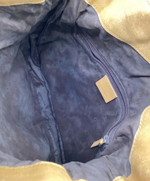 GUCCI（グッチ）GUCCI (グッチ) バンブーハンドル2WAYバッグ ブラウンの古着・服飾アイテム