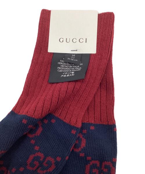 GUCCI（グッチ）GUCCI (グッチ) ソックス サイズ:M（24-26㎝）の古着・服飾アイテム