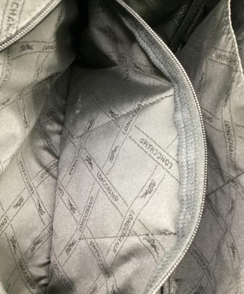 LONGCHAMP（ロンシャン）LONGCHAMP (ロンシャン) ハンドバッグ ブラックの古着・服飾アイテム