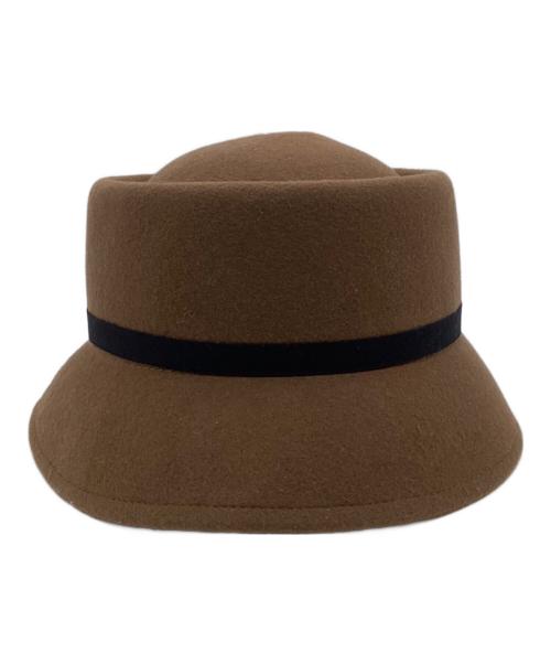 CA4LA（カシラ）CA4LA (カシラ) ウールフェルトハット ブラウン サイズ:ONESIZEの古着・服飾アイテム