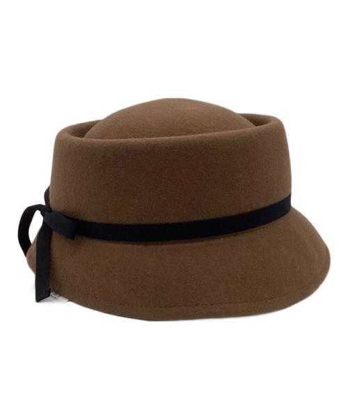 CA4LA（カシラ）CA4LA (カシラ) ウールフェルトハット ブラウン サイズ:ONESIZEの古着・服飾アイテム