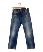 45Rフォーティファイブ・アール）の古着「ボタンフライ セルビッチ デニムパンツ」｜インディゴ