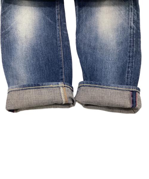 45R（フォーティファイブ・アール）45R (フォーティファイブ・アール) ボタンフライ セルビッチ デニムパンツ インディゴ サイズ:28の古着・服飾アイテム