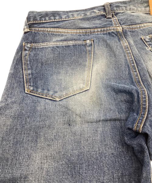 45R（フォーティファイブ・アール）45R (フォーティファイブ・アール) ボタンフライ セルビッチ デニムパンツ インディゴ サイズ:28の古着・服飾アイテム