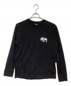 stussyステューシー）の古着「Stussy Tokyo Exclusive L/S Tee 長袖Tシャツ」｜ブラック
