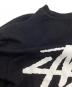 中古・古着 stussy (ステューシー) Stussy Tokyo Exclusive L/S Tee 長袖Tシャツ ブラック サイズ:M：5000円