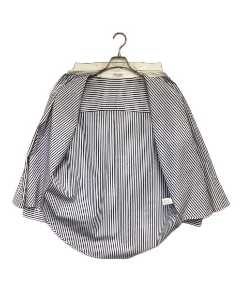 BRUNELLO CUCINELLI（ブルネロクチネリ）BRUNELLO CUCINELLI (ブルネロクチネリ) ストライプシャツ ブルー サイズ:XLの古着・服飾アイテム
