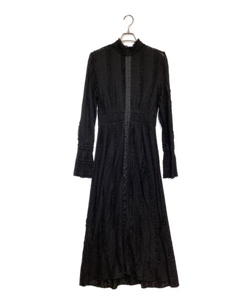 Ameri（アメリ）Ameri (アメリ) VINTAGE LIKE LACE DRESS（ヴィンテージ ライク レース ドレス） ブラック サイズ:Mの古着・服飾アイテム