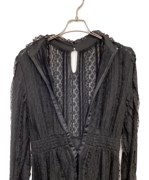 Ameri（アメリ）Ameri (アメリ) VINTAGE LIKE LACE DRESS（ヴィンテージ ライク レース ドレス） ブラック サイズ:Mの古着・服飾アイテム