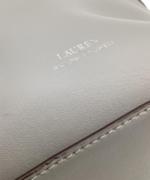 LAUREN RALPH LAUREN（ローレンラルフローレン）LAUREN RALPH LAUREN (ローレンラルフローレン) ショルダーバッグ グレーの古着・服飾アイテム