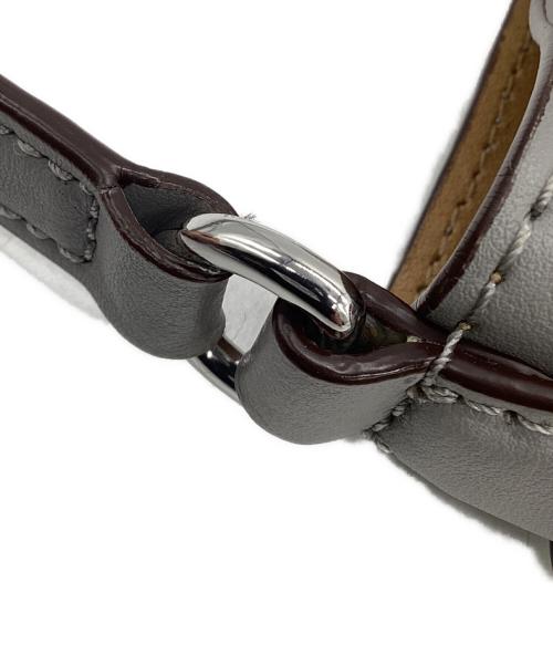 LAUREN RALPH LAUREN（ローレンラルフローレン）LAUREN RALPH LAUREN (ローレンラルフローレン) ショルダーバッグ グレーの古着・服飾アイテム