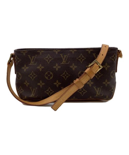 LOUIS VUITTON（ルイ ヴィトン）LOUIS VUITTON (ルイ ヴィトン) モノグラム トロター ショルダーポーチ ブラウンの古着・服飾アイテム