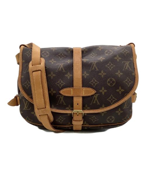 LOUIS VUITTON（ルイ ヴィトン）LOUIS VUITTON (ルイ ヴィトン) モノグラム ソミュール30 ショルダーバッグ ブラウンの古着・服飾アイテム