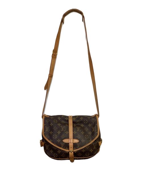 LOUIS VUITTON（ルイ ヴィトン）LOUIS VUITTON (ルイ ヴィトン) モノグラム ソミュール30 ショルダーバッグ ブラウンの古着・服飾アイテム