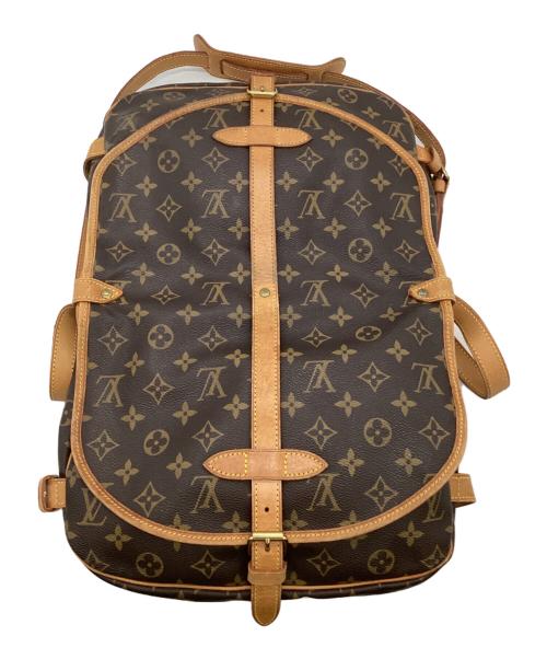 LOUIS VUITTON（ルイ ヴィトン）LOUIS VUITTON (ルイ ヴィトン) モノグラム ソミュール30 ショルダーバッグ ブラウンの古着・服飾アイテム