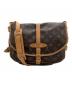 LOUIS VUITTON（ルイ ヴィトン）の古着「モノグラム ソミュール30 ショルダーバッグ」｜ブラウン