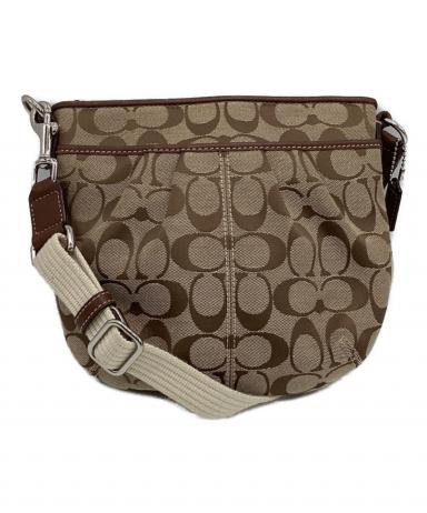 中古・古着通販】COACH (コーチ) シグネチャー ショルダーバッグ