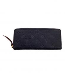 LOUIS VUITTON（ルイ ヴィトン）の古着「モノグラム アンプラント ジッピーウォレット」｜ネイビー
